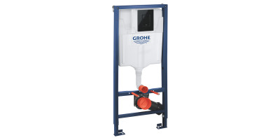 Комплект 3-в-1 Grohe Rapid SL для подвесного унитаза (кнопка Skate Cosmopolitan черный глянец) (39940000) Комплект 3-в-1 Grohe Rapid SL для подвесного унитаза (кнопка Skate Cosmopolitan черный глянец) (39940000)