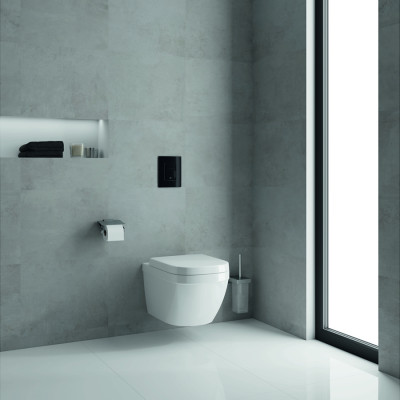 Комплект 3-в-1 Grohe Rapid SL для подвесного унитаза (кнопка Skate Cosmopolitan черный глянец) (39940000) Комплект 3-в-1 Grohe Rapid SL для подвесного унитаза (кнопка Skate Cosmopolitan черный глянец) (39940000)