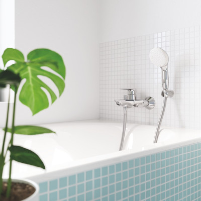 Смеситель однорычажный Grohe BauEdge New для ванны (23605001)