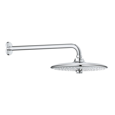 Верхний душ Grohe Euphoria 260 с душевым кронштейном 380 мм, 3 режима струи (26458000)