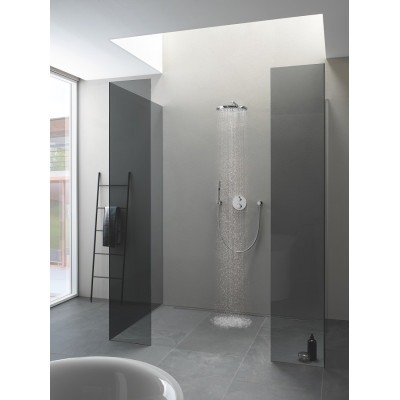 Термостат для душа Grohe Grohtherm с переключателем на 2 положения верхний/ручной душ (24076000) Термостат для душа Grohe Grohtherm с переключателем на 2 положения верхний/ручной душ (24076000)