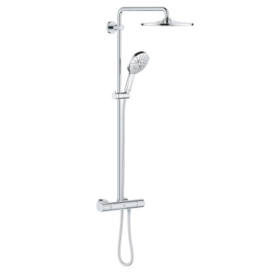 Душевая система Grohe Rainshower Smartactive 310 с термостатом для настенного монтажа (26647000) Душевая система Grohe Rainshower Smartactive 310 с термостатом для настенного монтажа (26647000)