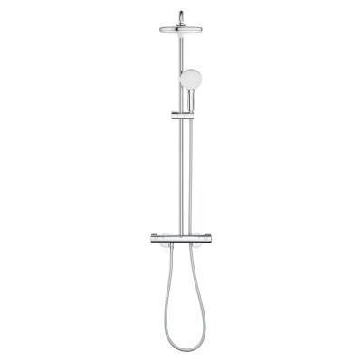 Душова система Grohe Tempesta System 210 з термостатом для настінного монтажу (26811001) Душова система Grohe Tempesta System 210 з термостатом для настінного монтажу (26811001)