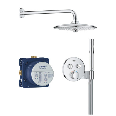 Скрытая душевая система Grohe Grohtherm SmartControl с Euphoria 260 (34867000) Скрытая душевая система Grohe Grohtherm SmartControl с Euphoria 260 (34867000)