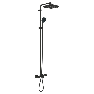 Душевая система Grohe Tempesta System 250 Cube настенного монтажа с термостатом для ванны (266912431) Душевая система Grohe Tempesta System 250 Cube настенного монтажа с термостатом для ванны (266912431)