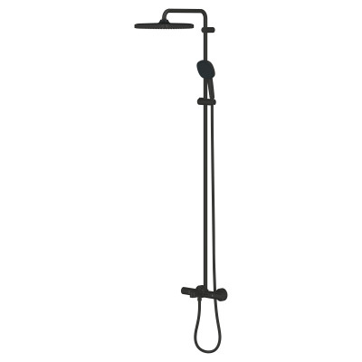 Душевая система Grohe Tempesta System 250 Cube настенного монтажа с термостатом для ванны (266912431) Душевая система Grohe Tempesta System 250 Cube настенного монтажа с термостатом для ванны (266912431)