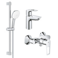 Набор смесителей Grohe BauLoop New 3 в 1, для душа (UA123220S1)