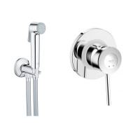 Набор 2 в 1 для туалета Grohe BauClassic (к-т гигиенического душа, смеситель скрыт. монтажа) (UA2904800S) Набор 2 в 1 для туалета Grohe BauClassic (к-т гигиенического душа, смеситель скрыт. монтажа) (UA2904800S)