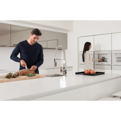 Смеситель однорычажный Grohe Eurocube для мойки (31395000)
