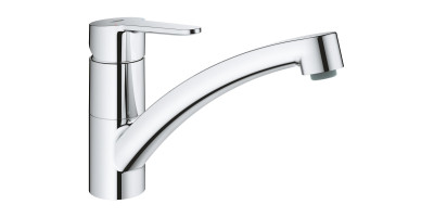 Змішувач одноважільний Grohe BauEco для мийки (31680000) Змішувач одноважільний Grohe BauEco для мийки (31680000)