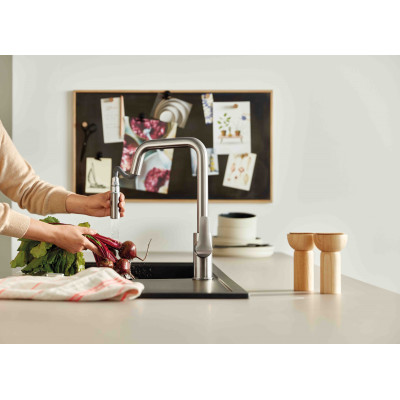 Змішувач одноважільний Grohe Eurosmart для мийки (30619DC0) Змішувач одноважільний Grohe Eurosmart для мийки (30619DC0)
