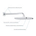 Bерхний душ Grohe Tempesta 250 Cube с кронштейном к стене с WaterSaving (26687000) Bерхний душ Grohe Tempesta 250 Cube с кронштейном к стене с WaterSaving (26687000)