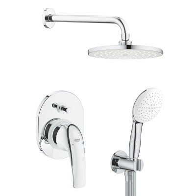 Скрытая душевая система Grohe BauCurve с New Tempesta 200 (UA29043003) Скрытая душевая система Grohe BauCurve с New Tempesta 200 (UA29043003)