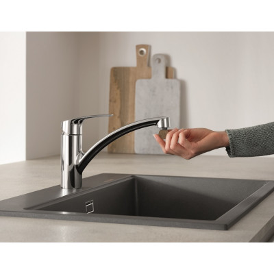 Змішувач одноважільний Grohe Eurosmart для мийки (33281003) Змішувач одноважільний Grohe Eurosmart для мийки (33281003)