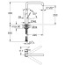 Смеситель однорычажный Grohe Essence для мойки (30505KF0) Смеситель однорычажный Grohe Essence для мойки (30505KF0)