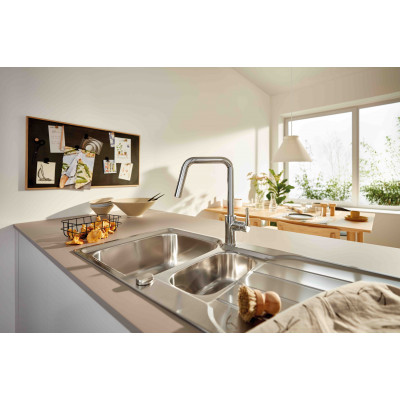 Смеситель однорычажный Grohe Eurosmart для мойки (30619000) Смеситель однорычажный Grohe Eurosmart для мойки (30619000)