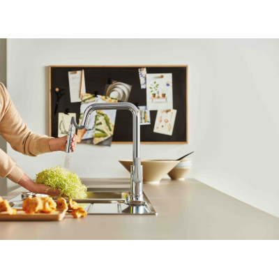 Смеситель однорычажный Grohe Eurosmart для мойки (30619000) Смеситель однорычажный Grohe Eurosmart для мойки (30619000)