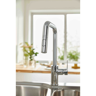 Смеситель однорычажный Grohe Eurosmart для мойки (30619000) Смеситель однорычажный Grohe Eurosmart для мойки (30619000)