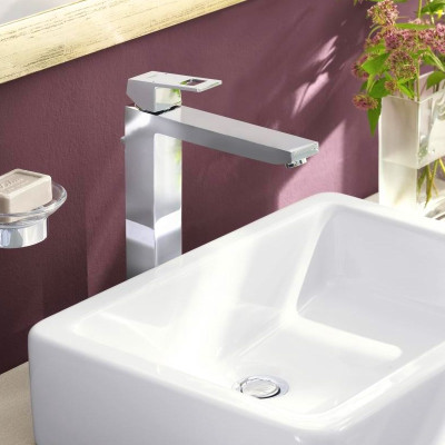 Змішувач одноважільний Grohe Eurocube для раковини XL-Size (23406000) Змішувач одноважільний Grohe Eurocube для раковини XL-Size (23406000)