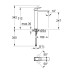 Змішувач одноважільний Grohe Eurocube для раковини XL-Size (23406000) Змішувач одноважільний Grohe Eurocube для раковини XL-Size (23406000)