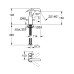 Смеситель однорычажный Grohe Essence для раковины M-Size (24176KF1) Смеситель однорычажный Grohe Essence для раковины M-Size (24176KF1)