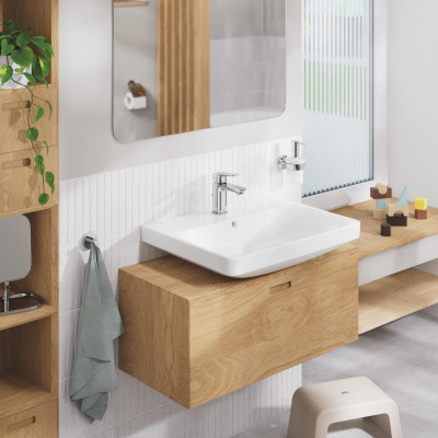 Змішувач одноважільний Grohe Cubeo для раковини s-розміру (1016940000) Змішувач одноважільний Grohe Cubeo для раковини s-розміру (1016940000)