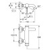 Смеситель однорычажный Grohe Essence для ванны (25250KF1) Смеситель однорычажный Grohe Essence для ванны (25250KF1)