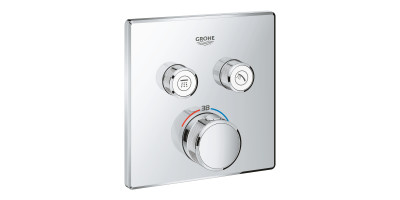Термостат скрытого монтажа Grohe Grohtherm SmartControl с двумя кнопками управления (29124000) Термостат скрытого монтажа Grohe Grohtherm SmartControl с двумя кнопками управления (29124000)
