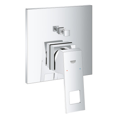 Смеситель однорычажный Grohe Eurocube на 2 выхода (24062000) Смеситель однорычажный Grohe Eurocube на 2 выхода (24062000)