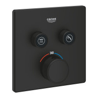 Термостат прихованого монтажу Grohe Grohtherm SmartControl з 2 кнопками управління (102166kf00) Термостат прихованого монтажу Grohe Grohtherm SmartControl з 2 кнопками управління (102166kf00)