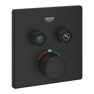 Термостат скрытого монтажа Grohe Grohtherm SmartControl с 2 кнопками управления (102166KF00) Термостат скрытого монтажа Grohe Grohtherm SmartControl с 2 кнопками управления (102166KF00)