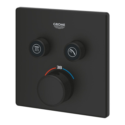 Термостат скрытого монтажа Grohe Grohtherm SmartControl с 2 кнопками управления (102166KF00) Термостат скрытого монтажа Grohe Grohtherm SmartControl с 2 кнопками управления (102166KF00)