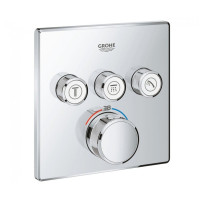 Термостат на 3 виходи GROHE GROHTHERM SMARTCONTROL 29126000 Термостат на 3 виходи GROHE GROHTHERM SMARTCONTROL 29126000