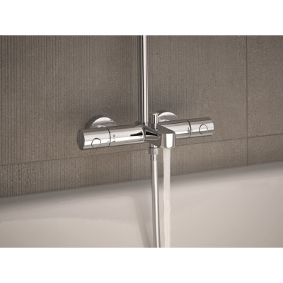 Душевая система Grohe Euphoria System 260 с термостатом для настенного монтажа для ванны (27475002) Душевая система Grohe Euphoria System 260 с термостатом для настенного монтажа для ванны (27475002)