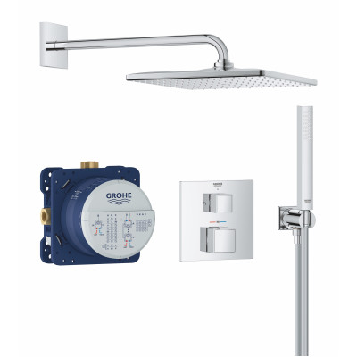 Душевая система скрытого монтажа Grohe Grohtherm Cube из Rainshower Mono 310 Cube (34868000) Душевая система скрытого монтажа Grohe Grohtherm Cube из Rainshower Mono 310 Cube (34868000)