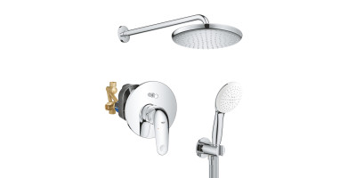 Скрытая душевая система Grohe Euroeco с Tempesta 250 (UA2939200L) Скрытая душевая система Grohe Euroeco с Tempesta 250 (UA2939200L)