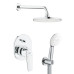 Скрытая душевая система Grohe BauFlow с New Tempesta 200 (UA29045003)