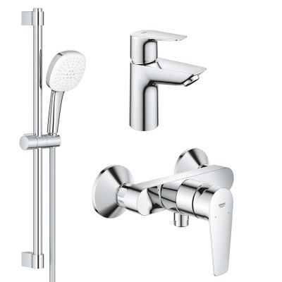 Комплект смесителей Grohe BauEdge New 3 в 1 для ванной (UA123208S1) Комплект смесителей Grohe BauEdge New 3 в 1 для ванной (UA123208S1)