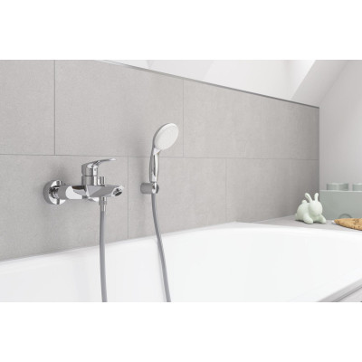 Комплект змішувачів Grohe Eurosmart 2 в 1 для ванної (UA123302M0) Комплект змішувачів Grohe Eurosmart 2 в 1 для ванної (UA123302M0)