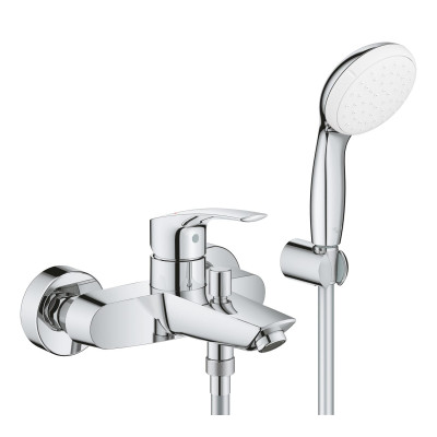 Комплект змішувачів Grohe Eurosmart 2 в 1 для ванної (UA123302M0) Комплект змішувачів Grohe Eurosmart 2 в 1 для ванної (UA123302M0)