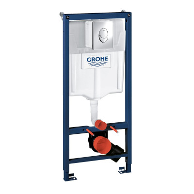 Комплект 3-в-1 для унитаза Grohe Rapid SL (кнопка Skate Air) + 37131000 (38721001)