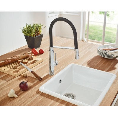 Смеситель однорычажный Grohe Concetto для мойки (31491000) Смеситель однорычажный Grohe Concetto для мойки (31491000)