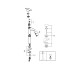 Смеситель однорычажный Grohe BauEdge New для раковины XL-Size (23761001)