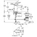 Смеситель однорычажный Grohe Euroeco для раковины S-Size (23262001) Смеситель однорычажный Grohe Euroeco для раковины S-Size (23262001)