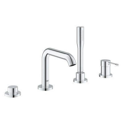 Смеситель однорычажный Grohe Essence для ванны на 4 отверстия 25251001)