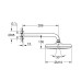 Верхний душ Grohe Tempesta 210 286 мм, 1 режим струи (1022182430) Верхний душ Grohe Tempesta 210 286 мм, 1 режим струи (1022182430)