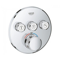 Термостат настінний на 3 виходи GROHE GROHTHERM SMARTCONTROL 29121000 Термостат настінний на 3 виходи GROHE GROHTHERM SMARTCONTROL 29121000