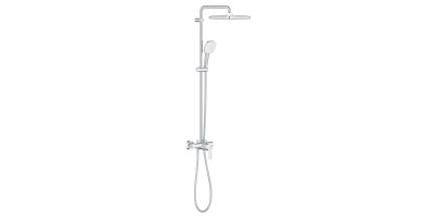 Душова система Grohe Tempesta System 250 Cube з одноважільним змішувачем настінного монтажу (26692001) Душова система Grohe Tempesta System 250 Cube з одноважільним змішувачем настінного монтажу (26692001)