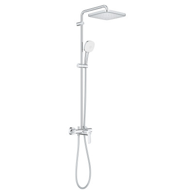 Душова система Grohe Tempesta System 250 Cube з одноважільним змішувачем настінного монтажу (26692001) Душова система Grohe Tempesta System 250 Cube з одноважільним змішувачем настінного монтажу (26692001)