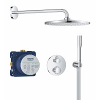 Душова система Grohe Grohtherm з термостатом прихованого монтажу з Rainshower Mono 310 (34869000) Душова система Grohe Grohtherm з термостатом прихованого монтажу з Rainshower Mono 310 (34869000)